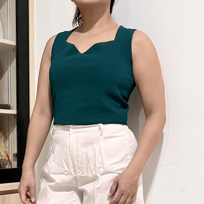 Blouse Sleeveless Tosca Tua Lookboutiquestore Preloved