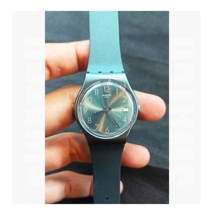 Jam Tangan Wanita SWATCH GG407 ASHBAYA Swiss Made Original Resmi