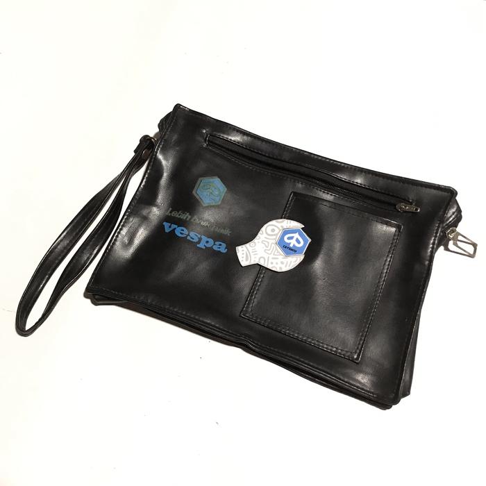 merchandise tas vespa ex dealer resmi original nos