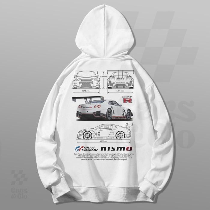 Cars and Clo - Nissan Gran Turismo GTR NISMO Blueprint Hoodie