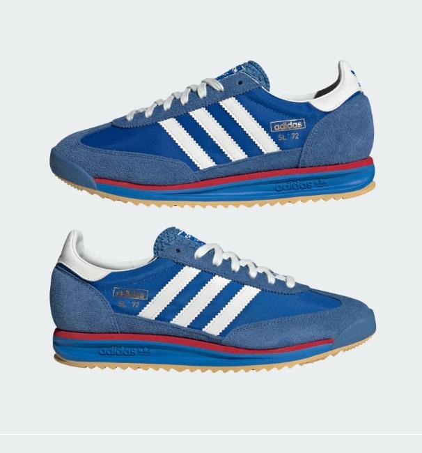 Adidas SL 72 Blue red 100% Original BNIB(sepatu baru dalam box)!