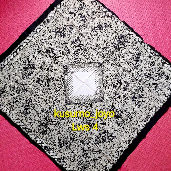Udeng Batik Motif Lawasan Lembaran Pria Dewasa Bahan Katun Tebal Halus