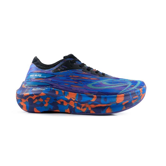 Sepatu Nineteen 910 - Haze Veloce Gravity Biru Orange Navy S