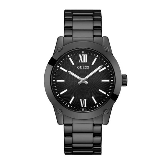 Guess GW0574G3 Full Black Jam Tangan Pria