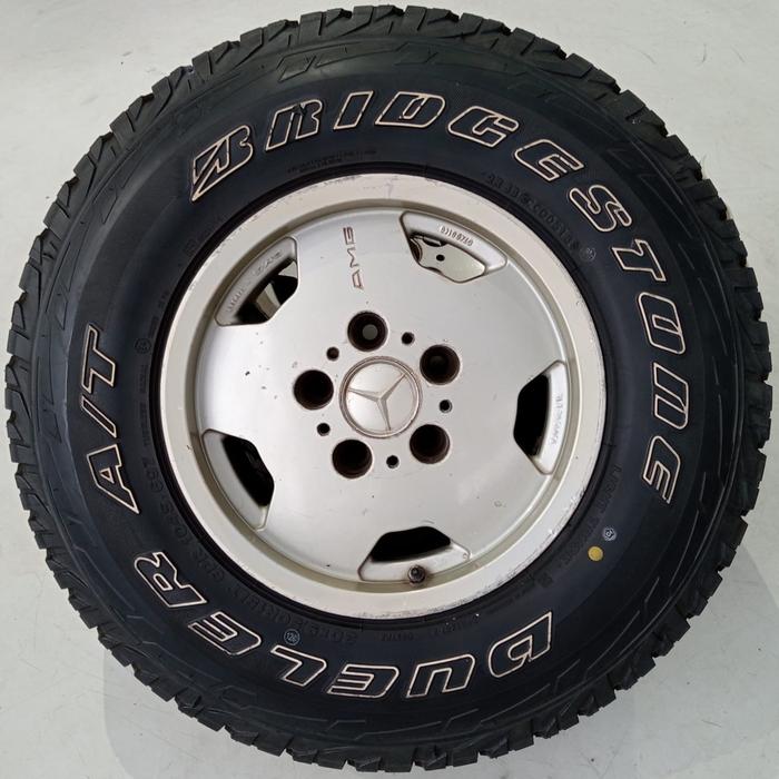 Velg Mercy AMG Ori R15 G Class W460 W461 W462 W463 Pcd 5x130 Pelek Mercedes AMG Monoblock Original R