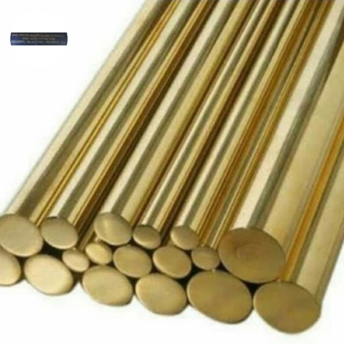 As Kuningan 12mm x 1000mm Rod Brass/kuningan bulat