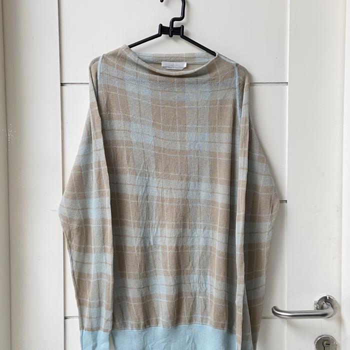HUGO BOSS Blue Knit Sweater