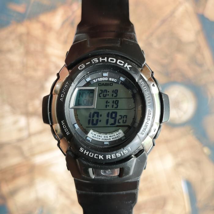 Jam Tangan Digital Pria G Shock G-7700 Second Original