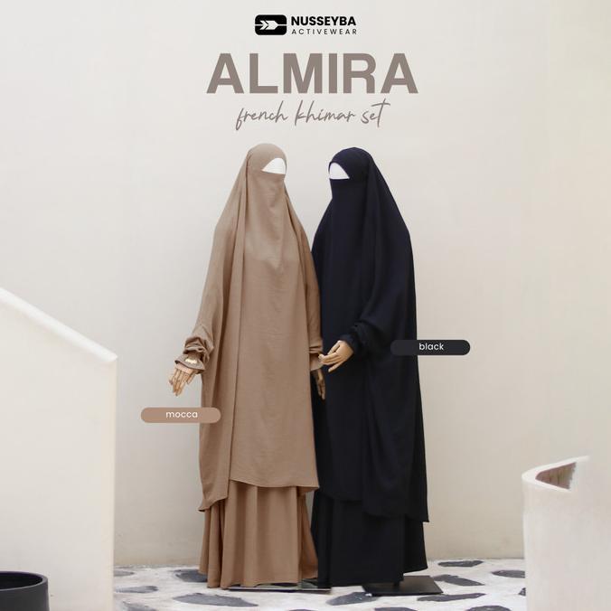 Almira French Khimar Set Nusseyba - French Khimar Set