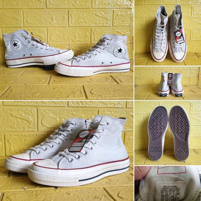 CONVERSE CT 70S HI WHITE Size 41 (26 cm) SECOND ORIGINAL