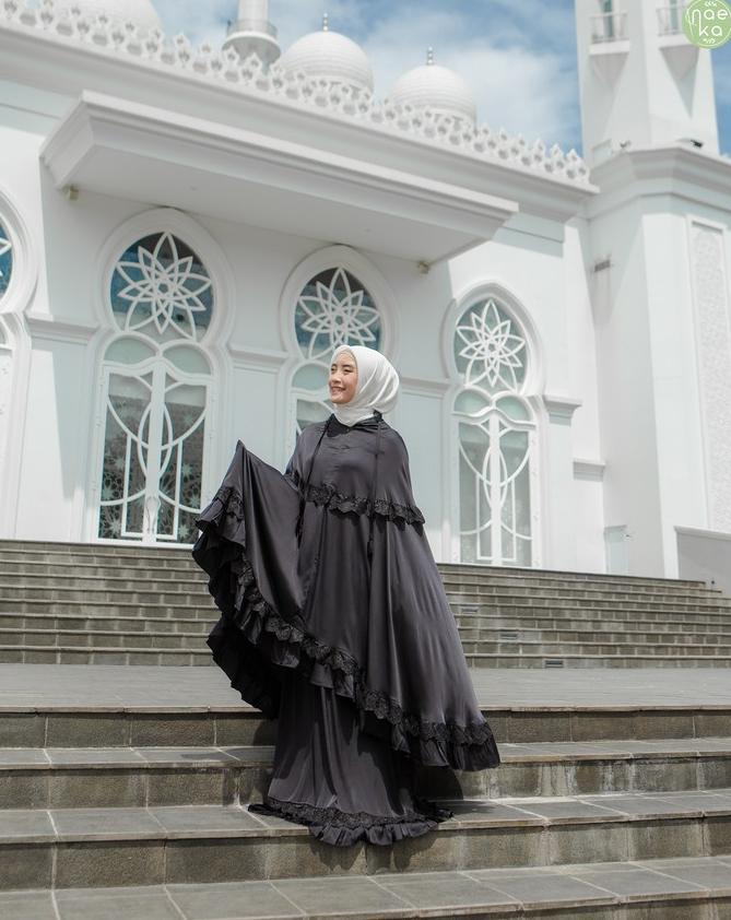 Mukena 2 in 1 Hajj Series Silk Premium Naeka Mukena Umroh