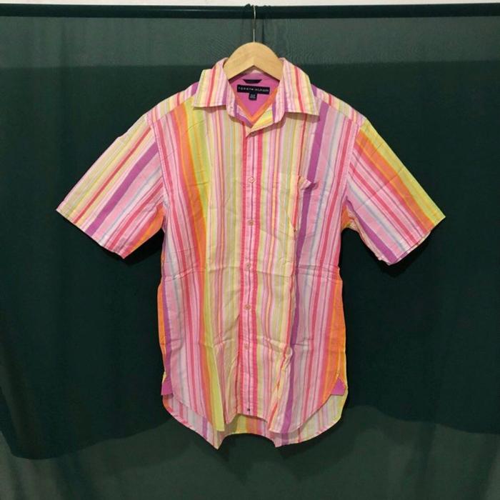 Kemeja TOMMY HILFIGER Stripes Multicolor [RARE]