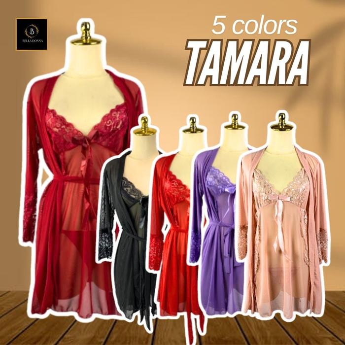 Lingerie Set Best Seller Premium Sexy Baju Tidur Wanita Dewasa Lingerie TAMARA All Size Sexy anggun 