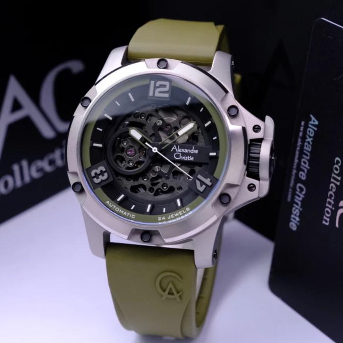 ALEXANDRE CHRISTIE AC 6295 TITANIUM GREEN AC6295 PRIA LIMITED EDITION