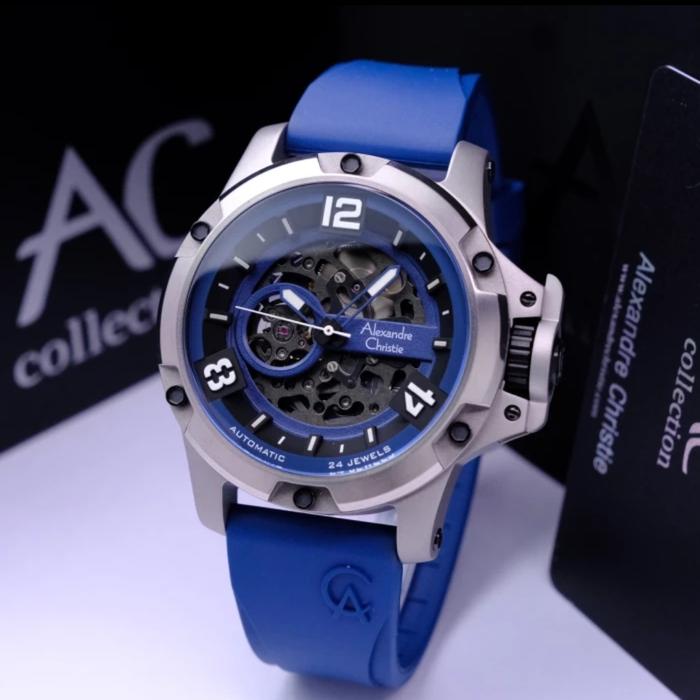 ALEXANDRE CHRISTIE AC 6295 TITANIUM BLUE AC6295 PRIA LIMITED EDITION