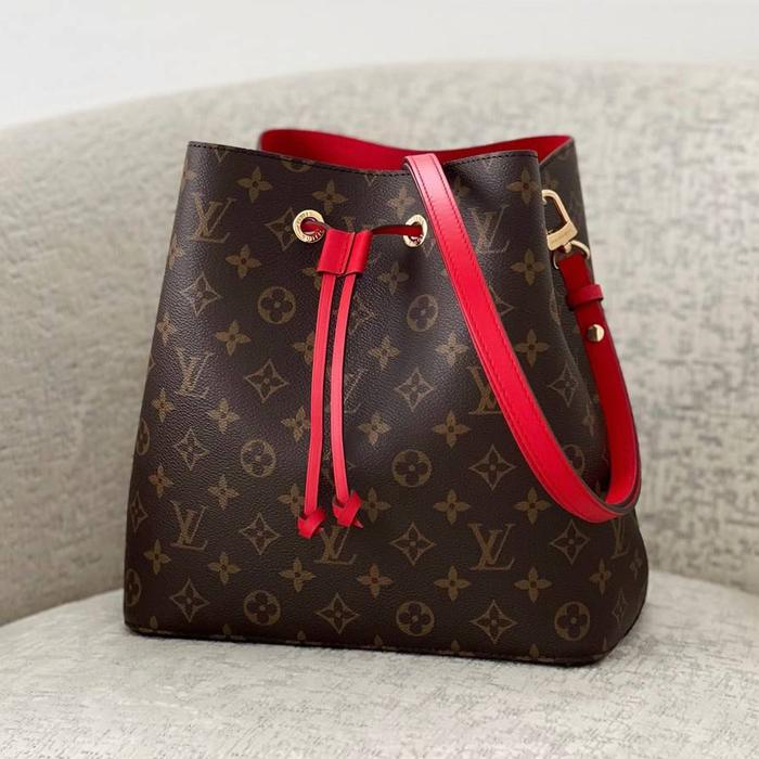LV Louis Vuitton neo noe neonoe monogram red