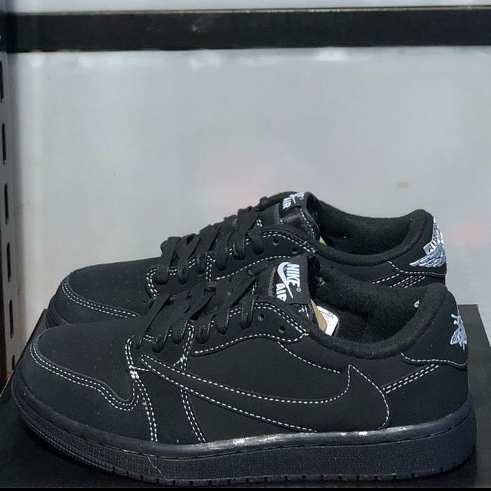 Nike Air Jordan Retro 1 Ox Tr*v*s Sc*tt Phantom Black