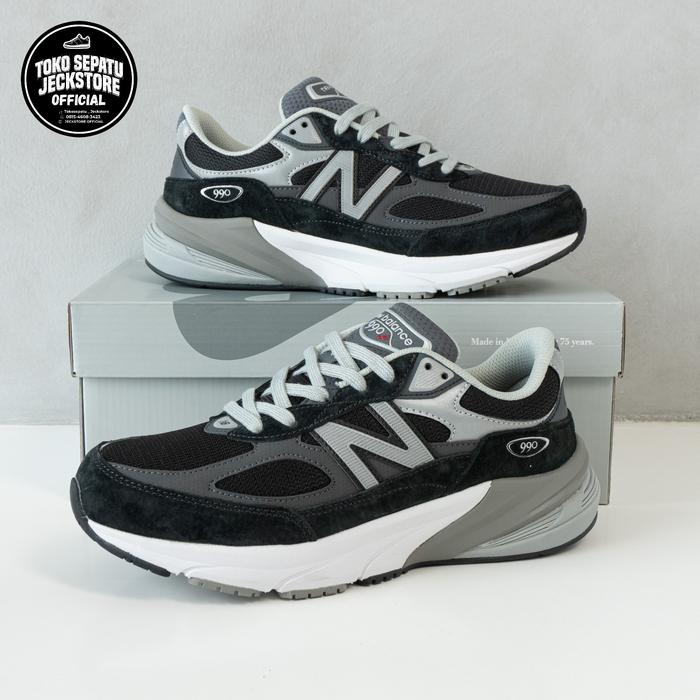 SEPATU PRIA NB 990v6 BLACK art M990BK6