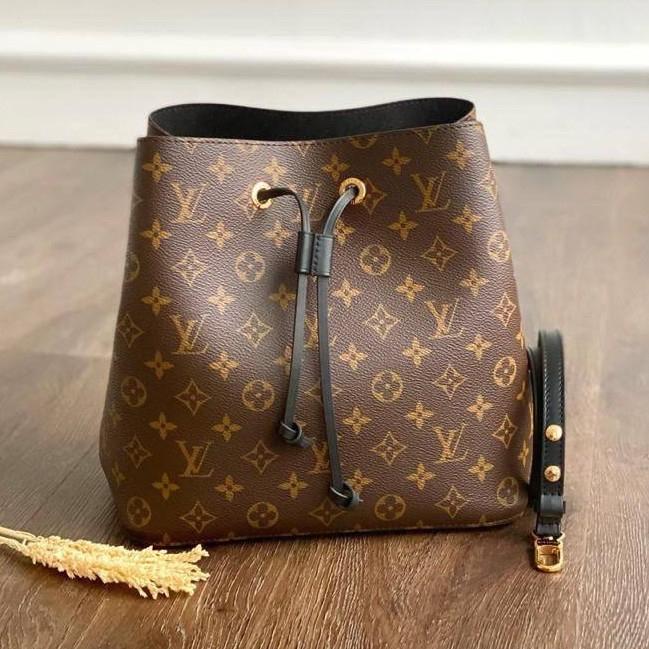 LV Louis Vuitton neo noe neonoe monogram black