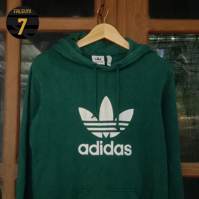 Hoodie Adidas Trefoil Second Bekas Pria Wanita