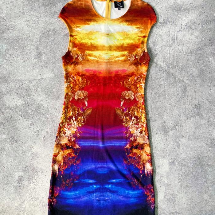 Alexander McQueen mcq silk dress authentic original