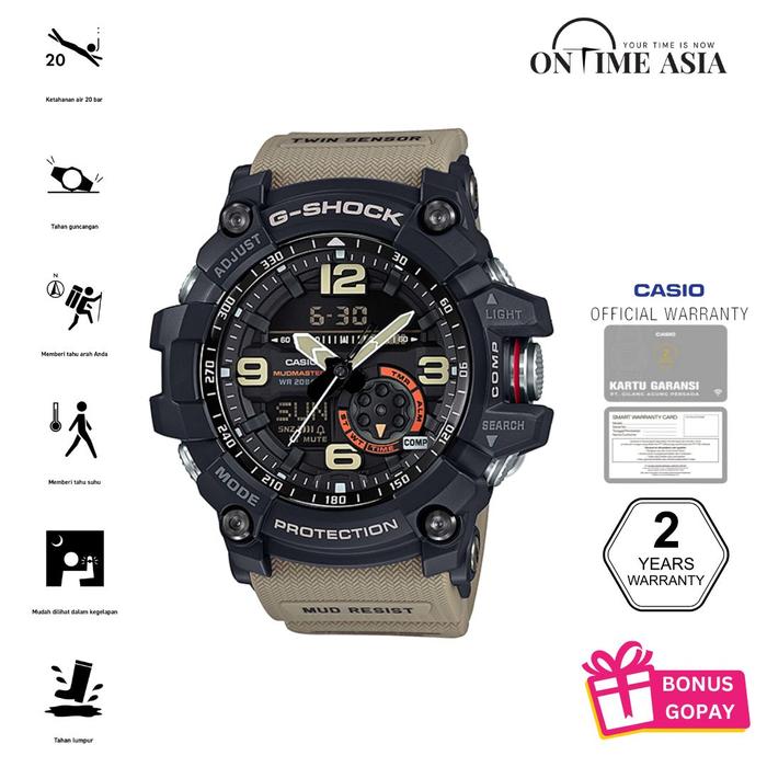 Casio G-SHOCK GG-1000-1A5DR / GG1000-1A5 Original & Garansi