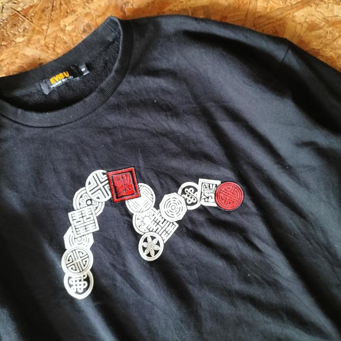 crewneck evisu big logo original