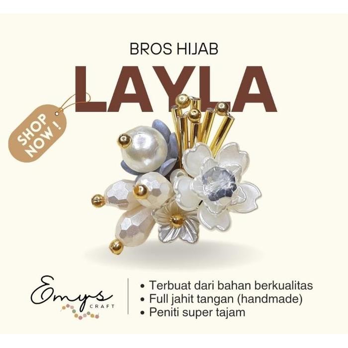 Nadelz Emys Craft - Bros Layla / Bros Kerah / Bros Hijab / Bros Baju / Bros Mini / Bros Bunga