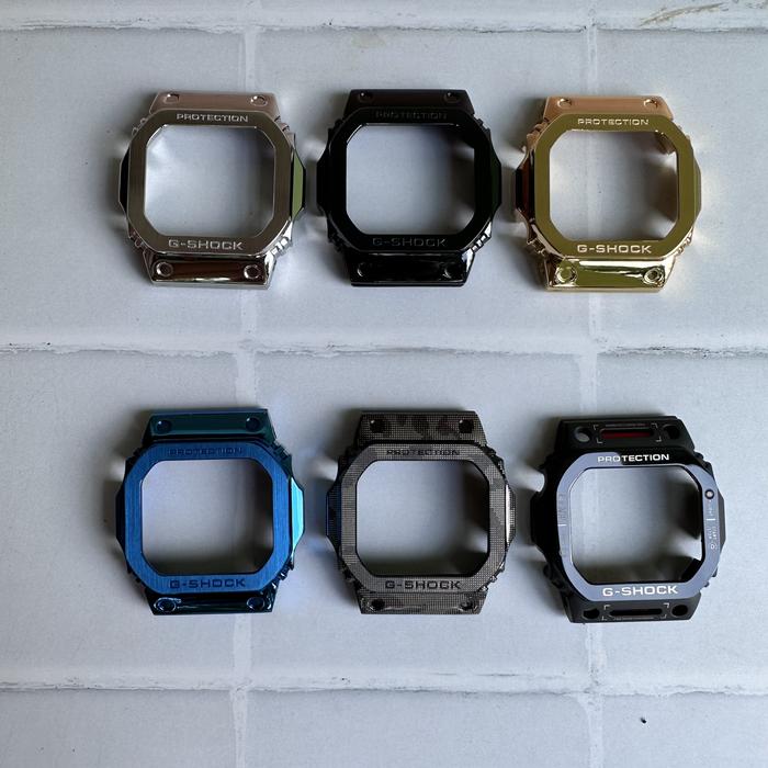 Bezel metal g-5600 gw-m5610 glx-5600 bezel stainless steel g-shock g5600e glx5600 gwm5610