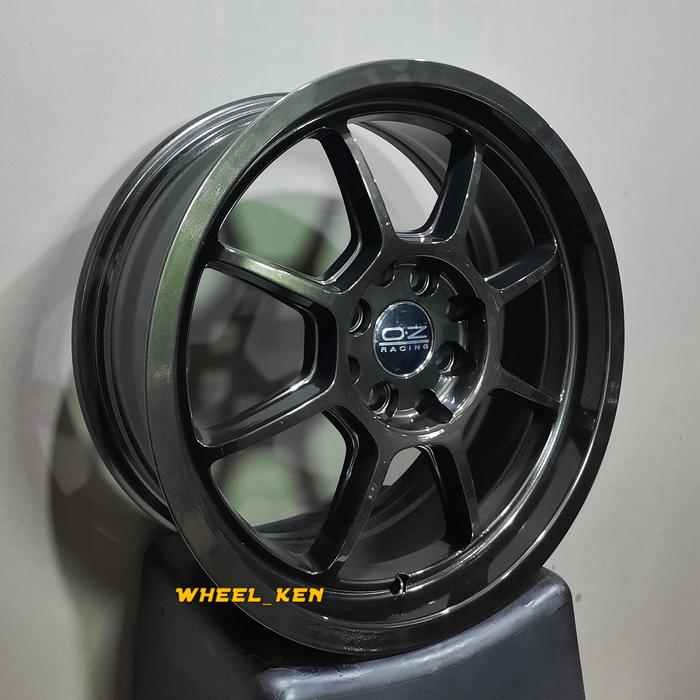 VELG OZ RING 16X7 PCD 4X100 DAN 4X114 TITANIUM
