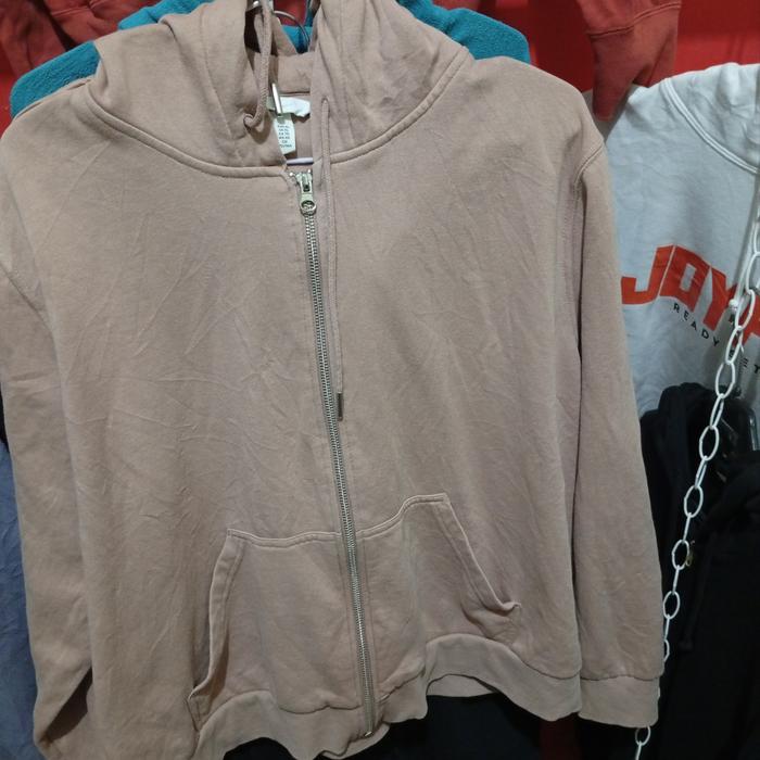 Jaket hoddie h&M original thirft