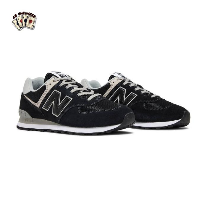 Sepatu New Balance 574 Classic Black Grey ML574EGK 100% New BNIB