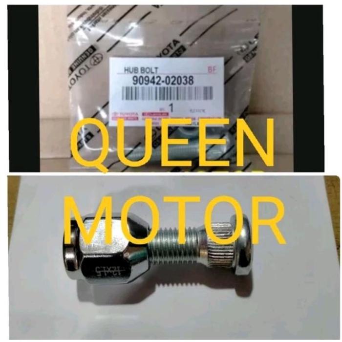 Baut Roda Avanza Innova Hilux Fortuner Rush Calya Yaris Sienta Corrola Veloz Vios Altis Mur Racing P