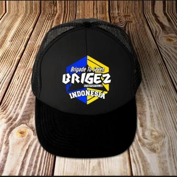 TOPI JARING BRIGEZ -TOPI KOMUNITAS BRIGEZ -TOPI ORMAS-TOPI BRIGEZ BRIGADE Trucker