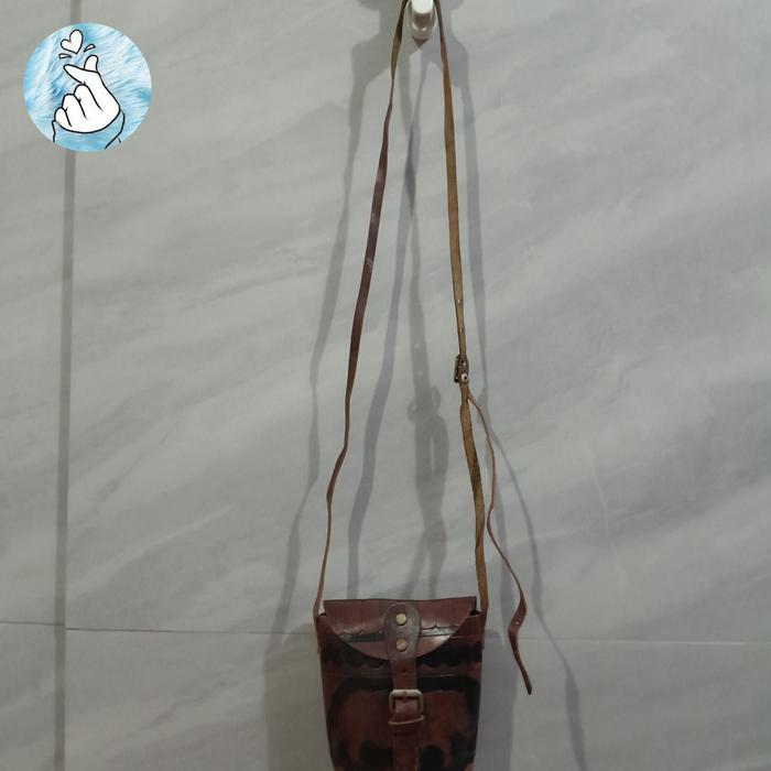 Tas Preloved Sling bag mini kulit