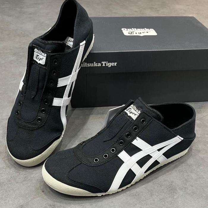 DISKON GEDE UNDERRETAIL Onitsuka Tiger Mexico 66 Paraty Black/White 1183A437-002 ORIGINAL RESMI STOR