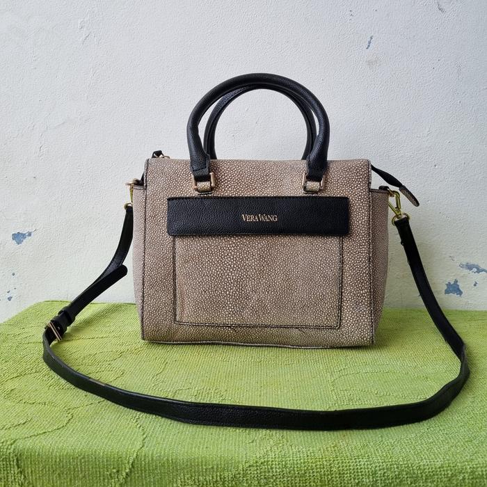 TAS SLING VERA WANG WANITA KULIT ASLI SECOND IMPORT / TAS TOP HANDEL WANITA