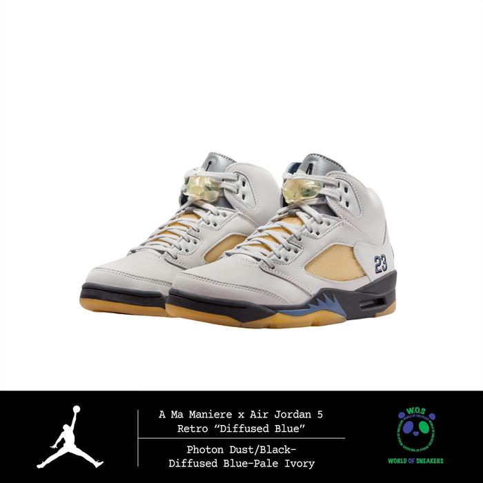 A Ma Maniere x Air Jordan 5 “Diffused Blue” (W)