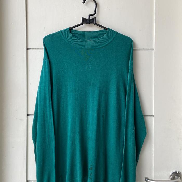 BJORK Green Knit Sweaters
