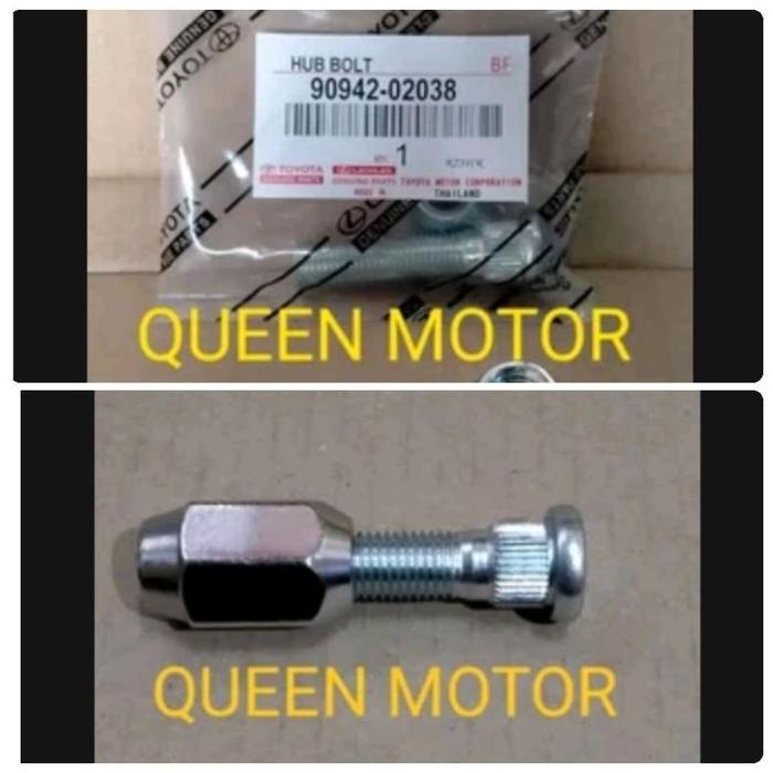 Baut Roda Avanza Innova Hilux Fortuner Rush Calya Yaris Sienta Corrola Veloz Vios Altis Mur Racing P
