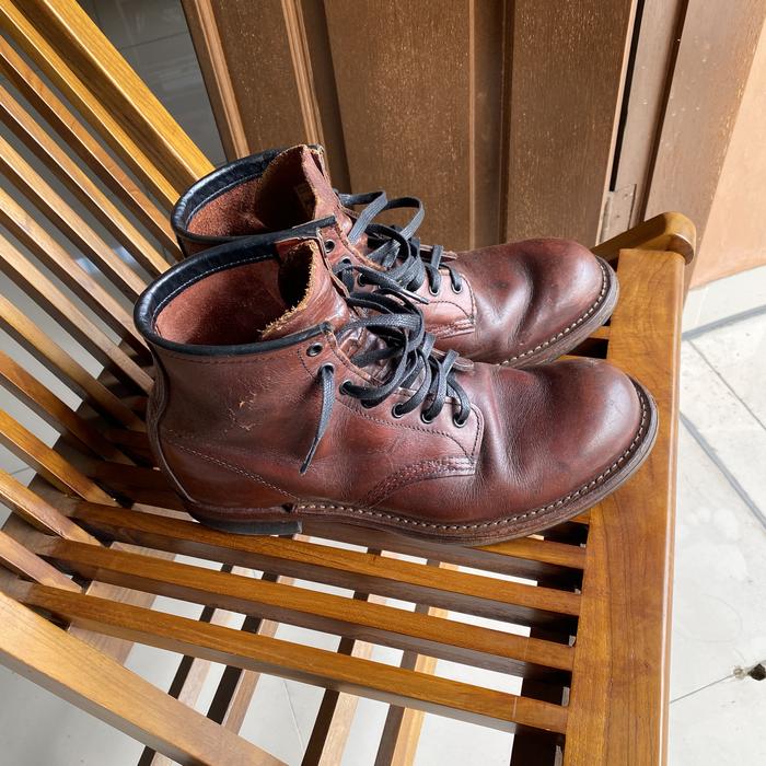 Redwing Beckman 9011 size 42/27cm Plain Toe Boots Red Wing not 8111 8119 9111 8085 alden junkard sag