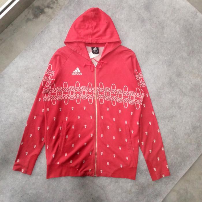 Zip Hoodie red Adidas second original