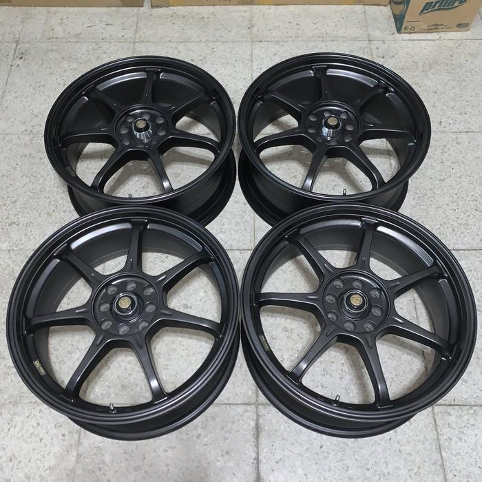 Enkei RS-7 Ring 18 4x100 4x114 Lebar 7.5 ET 45 Velg Original Japan Ori Jepang R18 JDM Racing Murah H