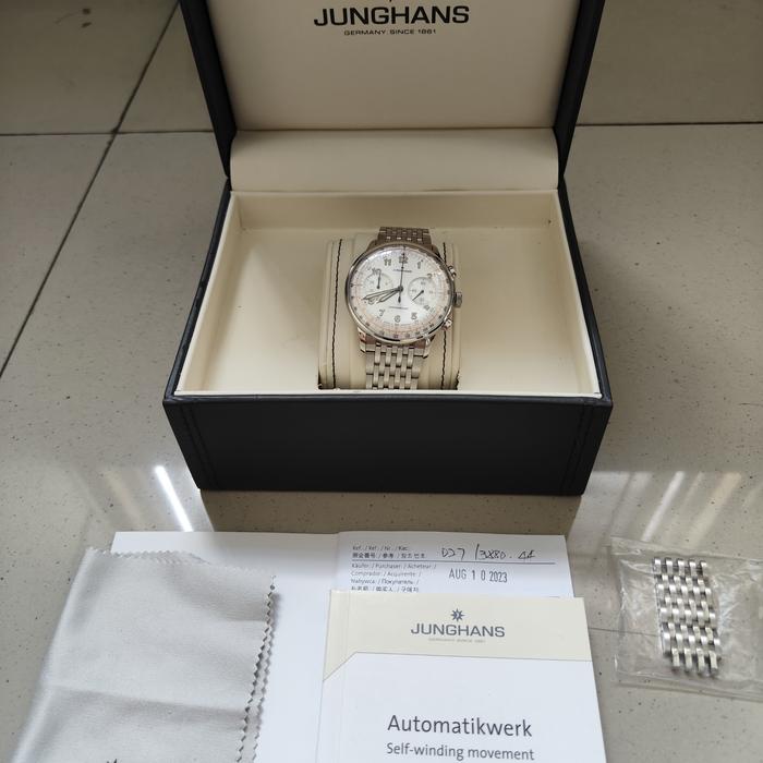 Junghans Meister Telemeter Jam Tangan Otomatis Stainless Steel