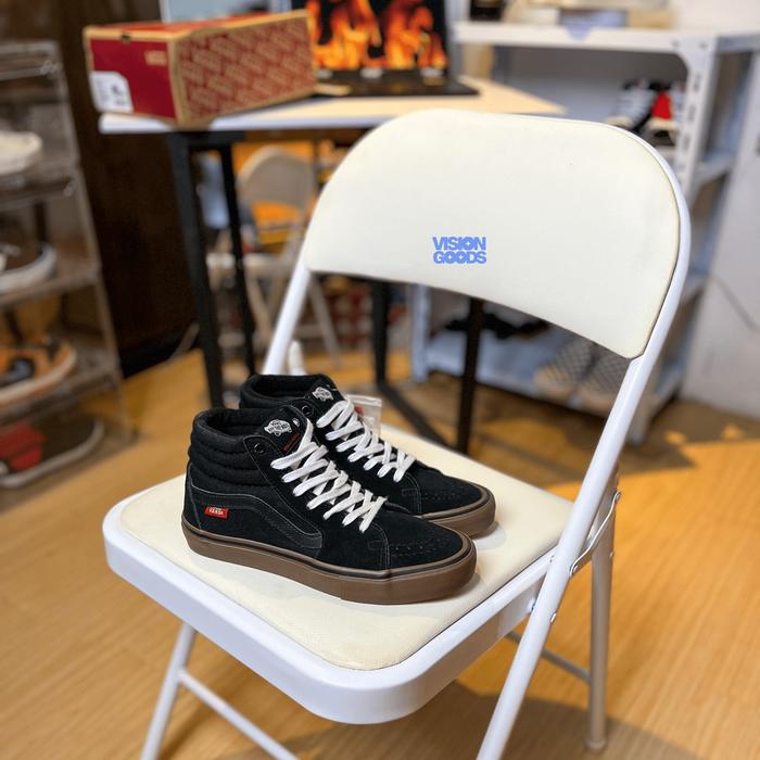 Sepatu Vans Sk8-High PRO Black Gum Original 100%