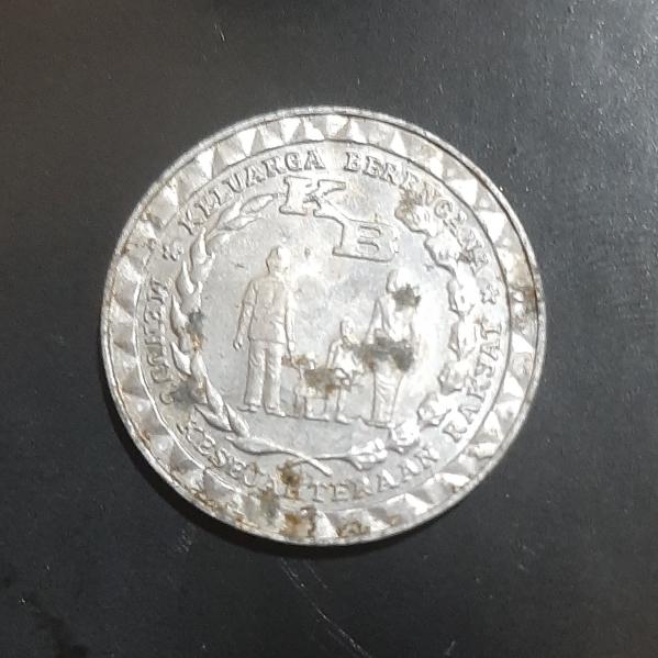 5 Rupiah KB Keluarga Berencana Tahun 1979 Bank Indonesia