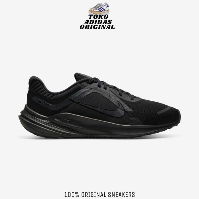 SEPATU RUNNING NIKE QUEST 5 BLACK DARK GREY DD0204-003 ORIGINAL RESMI