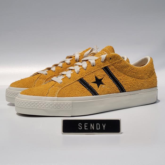 Converse One Star Academy Pro OX Original 100% Ori A06425C Sunflower Gold Black Egret Sepatu Sneaker