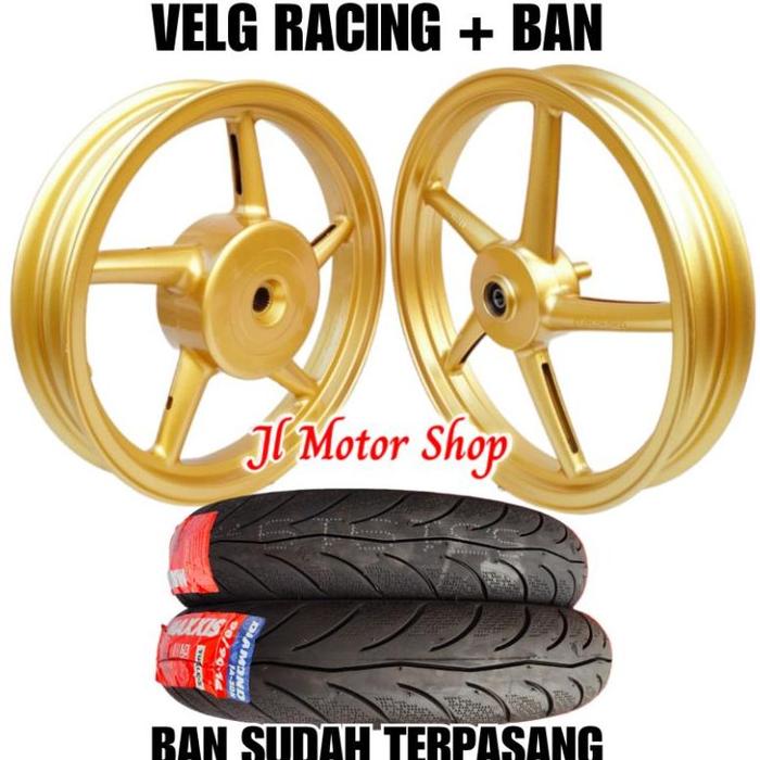 Velg Racing Model RCB Beat Scoopy Vario Genio Vario 110 125 150 160 palang 5 Plus Ban MAXXIS DIAMOND