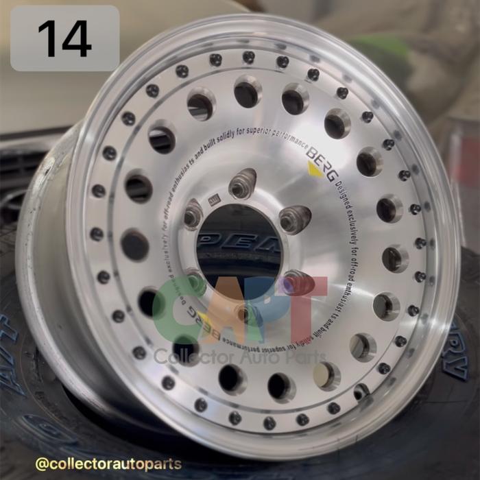 Velg BERG Bridgestone 5pcs Antik Ikonik Legendaris Land Cruiser 6x139 VX80 VXR80 HDJ HZJ FZJ HDJ80 F